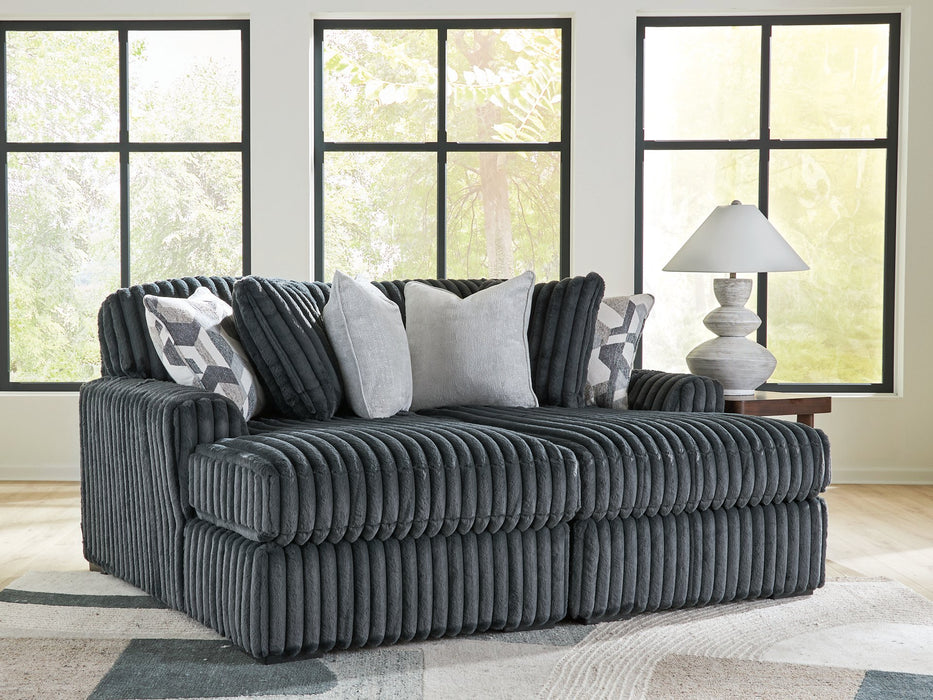 Midnight-Madness Super Chaise - Home Furniture And More (Brentwood, MD)