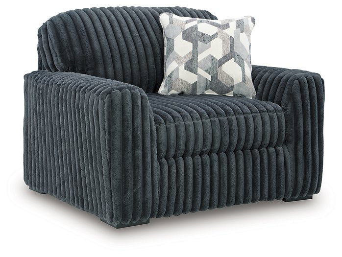 Midnight-Madness Oversized Chair - Home Furniture And More (Brentwood, MD)