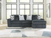 Midnight-Madness Sectional Sofa with Chaise - Home Furniture And More (Brentwood, MD)