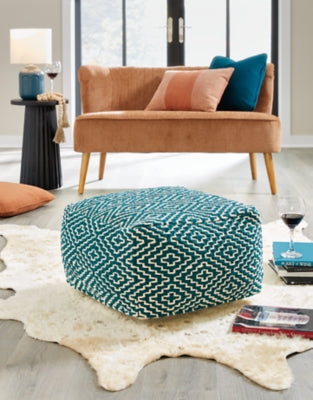 Brynnsen Pouf - Home Furniture And More (Brentwood, MD)