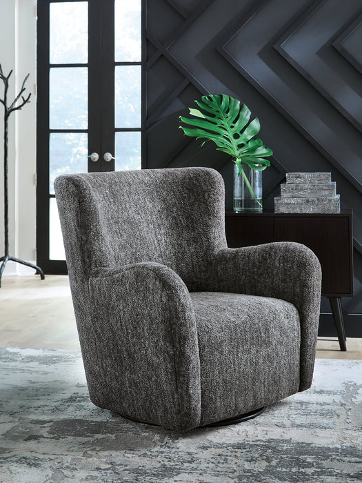 Rowenburg Swivel Glider Accent Chair - Home Furniture And More (Brentwood, MD)