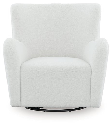 Rowenburg Swivel Glider Accent Chair - Home Furniture And More (Brentwood, MD)