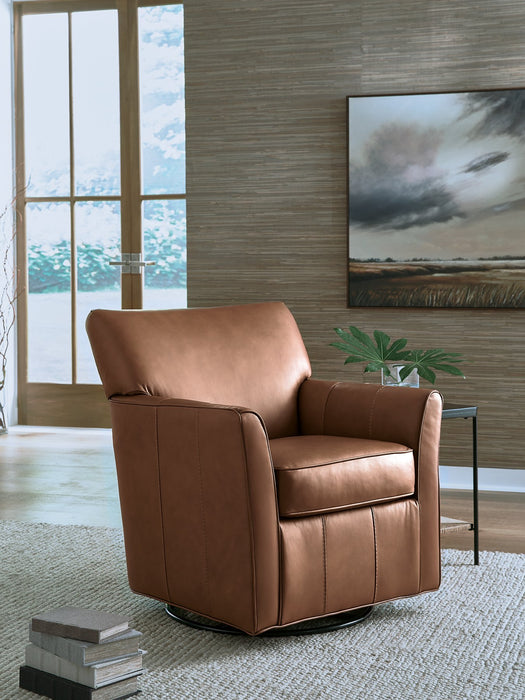 Braydunn Swivel Glider Accent Chair - Home Furniture And More (Brentwood, MD)