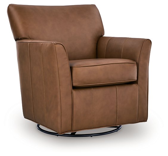 Braydunn Swivel Glider Accent Chair - Home Furniture And More (Brentwood, MD)