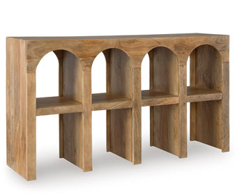 Luzmanacy Console Sofa Table - Home Furniture And More (Brentwood, MD)