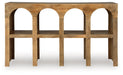 Luzmanacy Console Sofa Table - Home Furniture And More (Brentwood, MD)