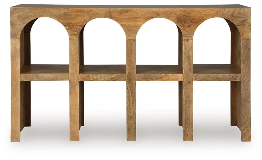 Luzmanacy Console Sofa Table - Home Furniture And More (Brentwood, MD)
