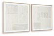 Andorfield Wall Art (Set of 2) - Home Furniture And More (Brentwood, MD)