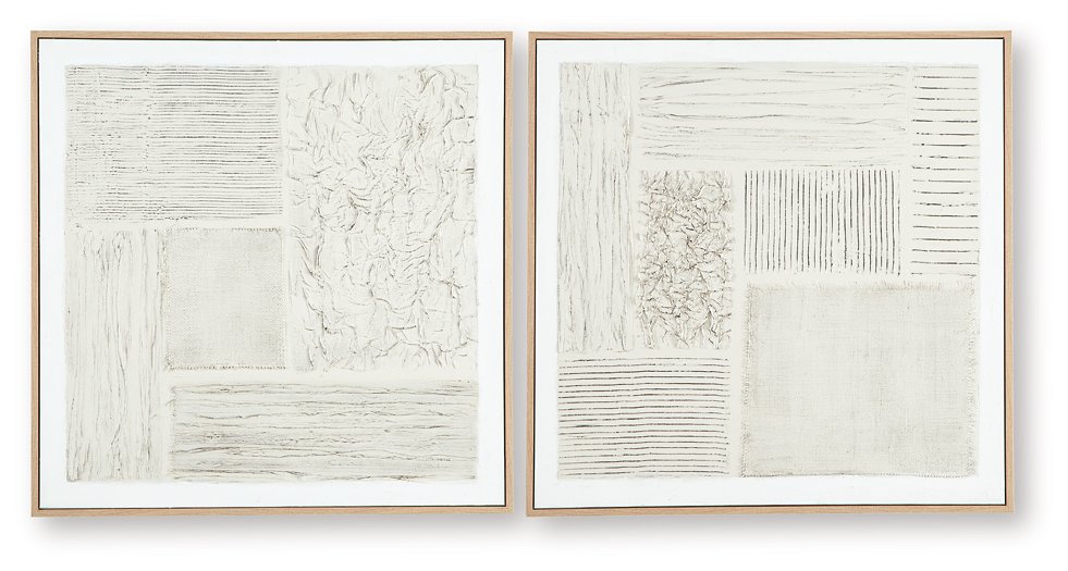 Andorfield Wall Art (Set of 2) - Home Furniture And More (Brentwood, MD)