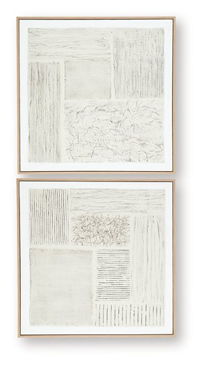 Andorfield Wall Art (Set of 2) - Home Furniture And More (Brentwood, MD)