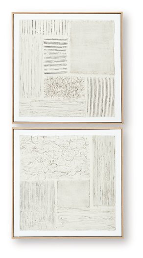 Andorfield Wall Art (Set of 2) - Home Furniture And More (Brentwood, MD)