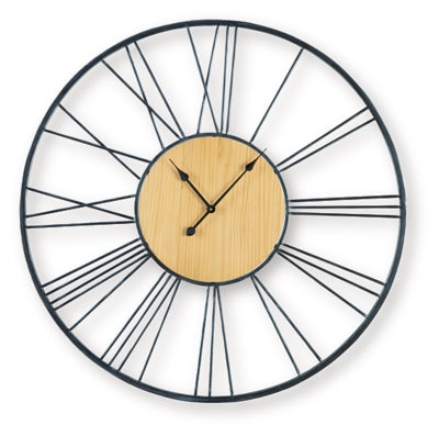 Brockett Wall Clock - Home Furniture And More (Brentwood, MD)