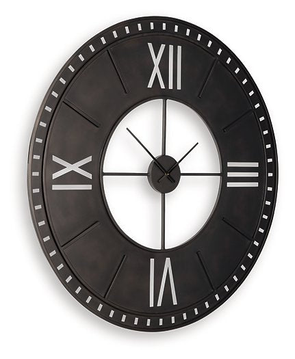Lytle Wall Clock - Home Furniture And More (Brentwood, MD)