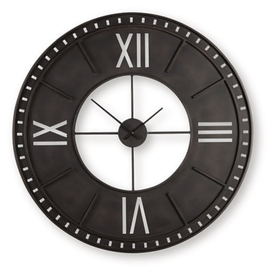 Lytle Wall Clock - Home Furniture And More (Brentwood, MD)