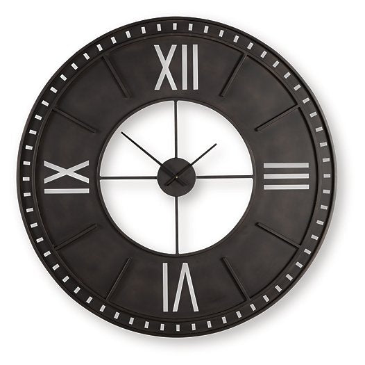 Lytle Wall Clock - Home Furniture And More (Brentwood, MD)