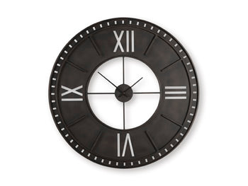 Lytle Wall Clock - Home Furniture And More (Brentwood, MD)
