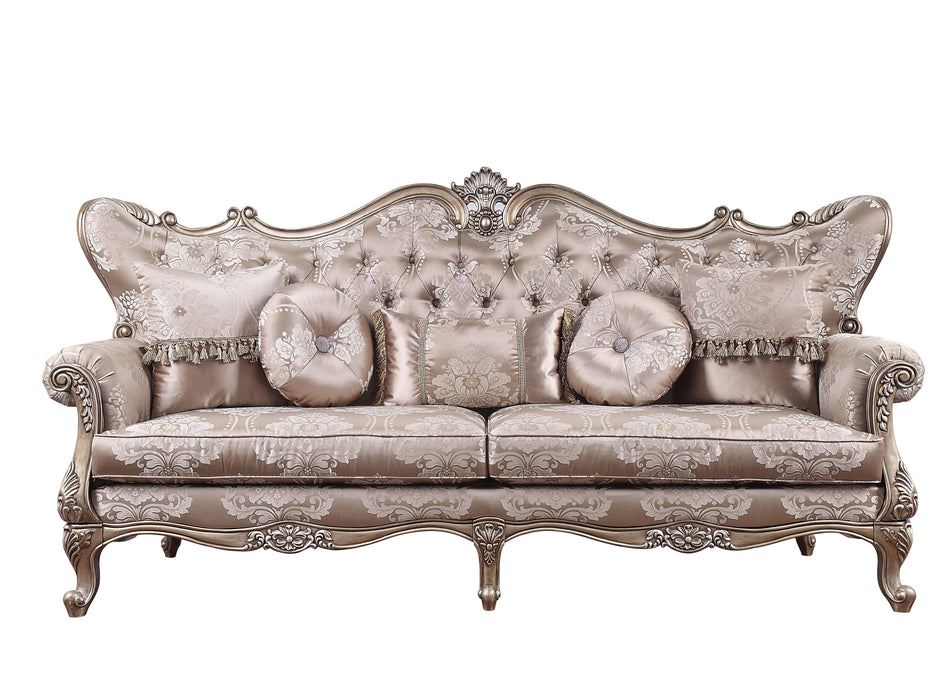 Jayceon - Sofa - Fabric & Champagne - Home Furniture And More (Brentwood, MD)