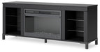 Cayberry 60" TV Stand with Electric Fireplace - Home Furniture And More (Brentwood, MD)