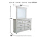 Kanwyn Dresser and Mirror - Home Furniture And More (Brentwood, MD)