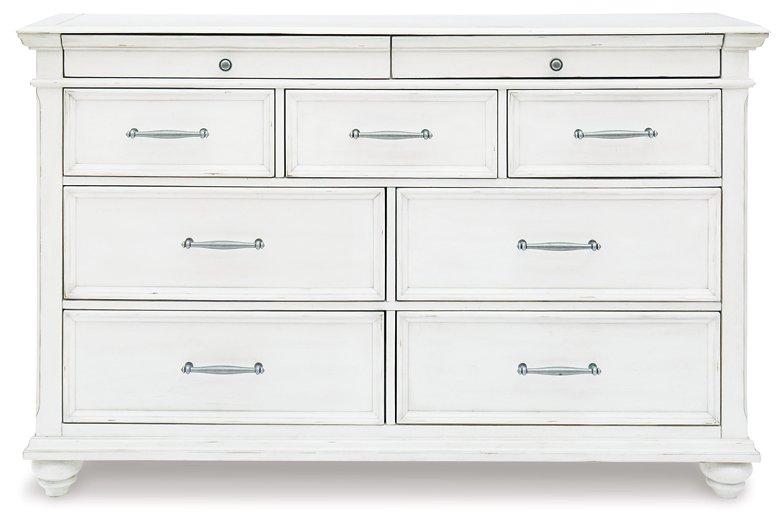 Kanwyn Dresser and Mirror - Home Furniture And More (Brentwood, MD)