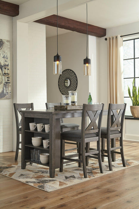 Caitbrook Counter Height Upholstered Bar Stool - Home Furniture And More (Brentwood, MD)