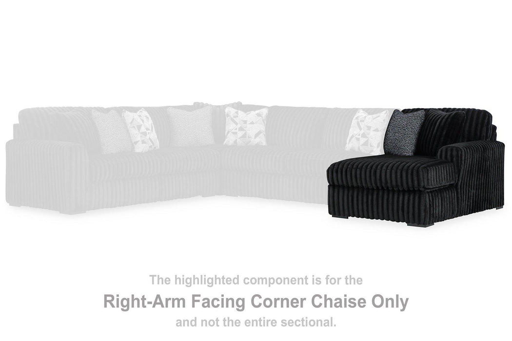 Midnight-Madness Super Chaise - Home Furniture And More (Brentwood, MD)