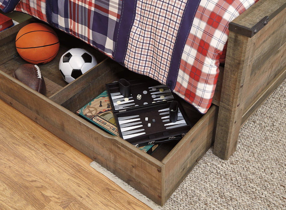 Trinell Bed with Storage - Home Furniture And More (Brentwood, MD)