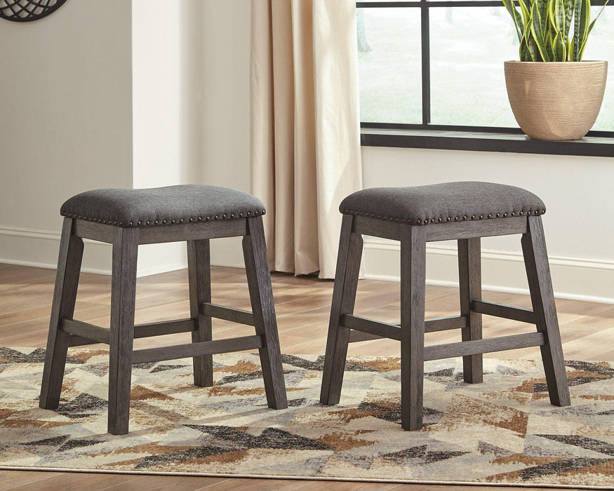 Caitbrook Counter Height Upholstered Bar Stool - Home Furniture And More (Brentwood, MD)