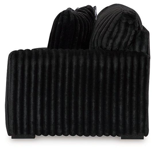 Midnight-Madness Sectional with Chaise - Home Furniture And More (Brentwood, MD)