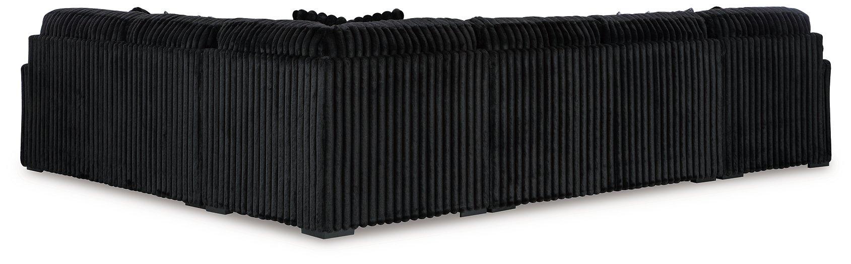 Midnight-Madness Sectional with Chaise - Home Furniture And More (Brentwood, MD)