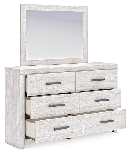 Cayboni Dresser and Mirror - Home Furniture And More (Brentwood, MD)