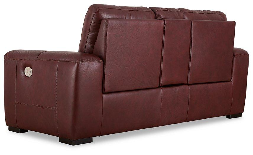 Alessandro Power Reclining Loveseat with Console