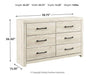 Cambeck Dresser and Mirror - Home Furniture And More (Brentwood, MD)