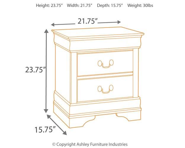 Alisdair Nightstand - Home Furniture And More (Brentwood, MD)
