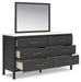 Cadmori Dresser and Mirror - Home Furniture And More (Brentwood, MD)