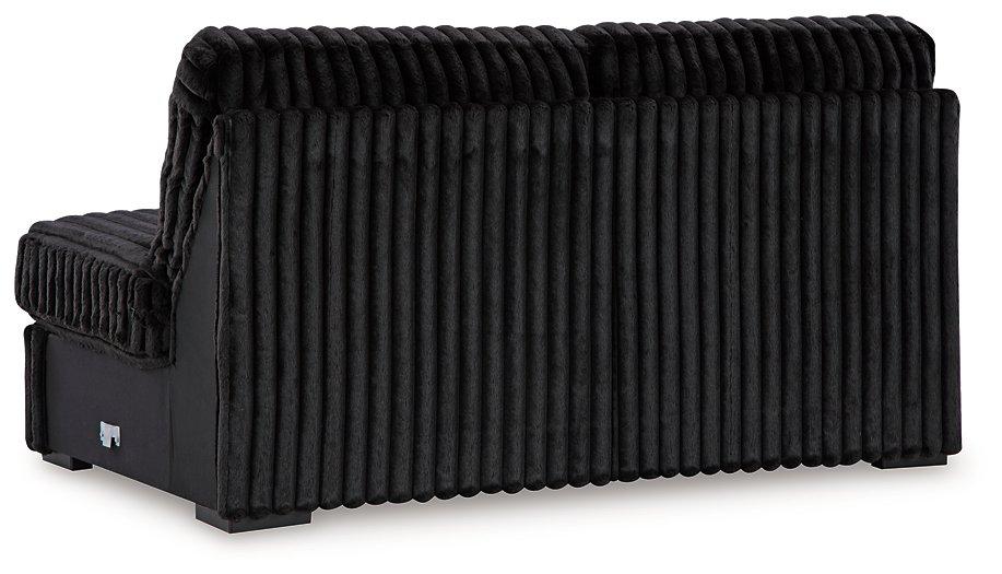 Midnight-Madness Sectional with Chaise - Home Furniture And More (Brentwood, MD)