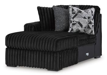 Midnight-Madness Sectional with Chaise - Home Furniture And More (Brentwood, MD)