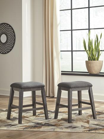 Caitbrook Counter Height Upholstered Bar Stool - Home Furniture And More (Brentwood, MD)