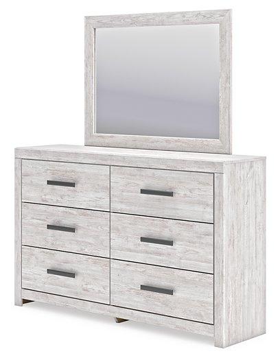 Cayboni Dresser and Mirror - Home Furniture And More (Brentwood, MD)
