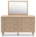 Cielden Dresser and Mirror - Home Furniture And More (Brentwood, MD)