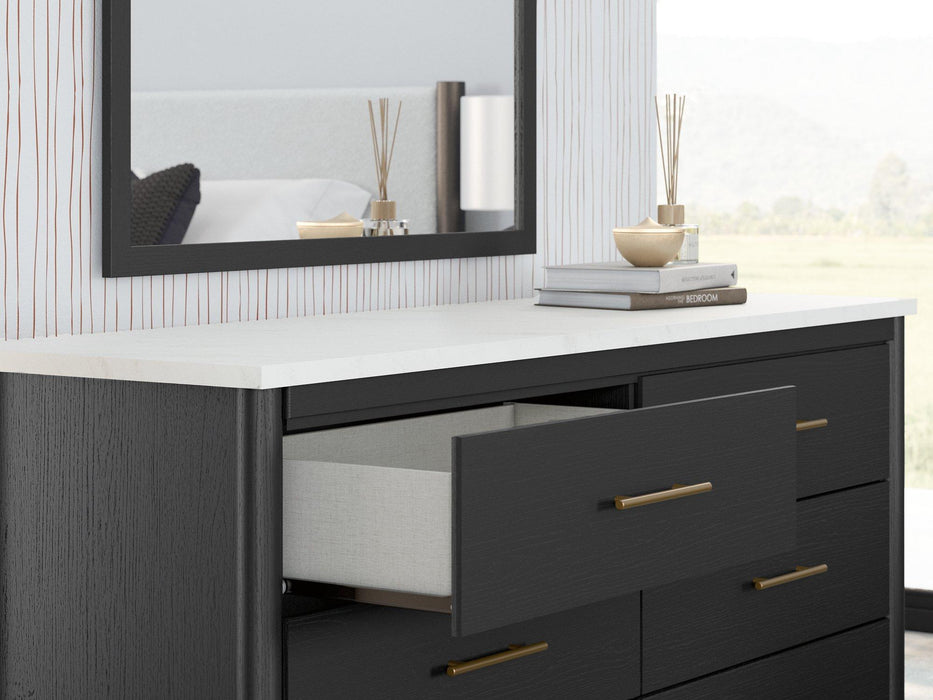 Cadmori Dresser and Mirror - Home Furniture And More (Brentwood, MD)