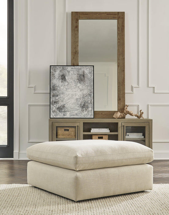 Elyza Oversized Accent Ottoman - Home Furniture And More (Brentwood, MD)