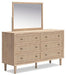 Cielden Dresser and Mirror - Home Furniture And More (Brentwood, MD)