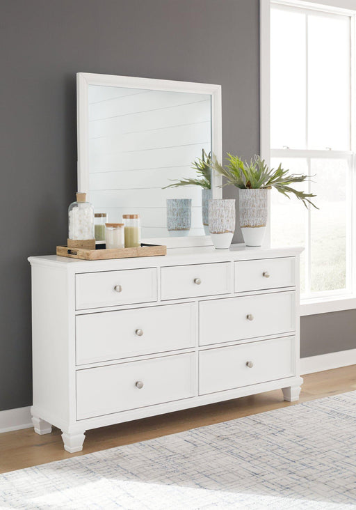 Fortman Dresser and Mirror - Home Furniture And More (Brentwood, MD)