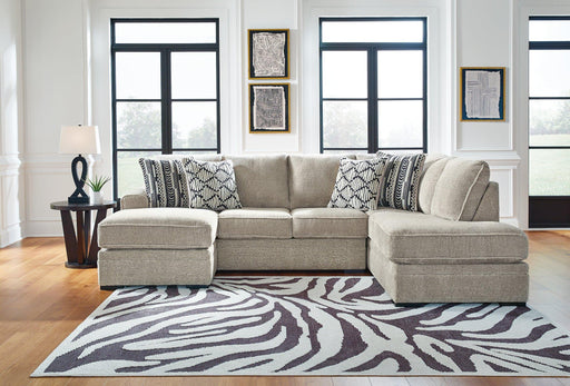 Calnita Sectional with Chaise - Home Furniture And More (Brentwood, MD)