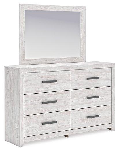 Cayboni Dresser and Mirror - Home Furniture And More (Brentwood, MD)