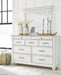 Kanwyn Dresser and Mirror - Home Furniture And More (Brentwood, MD)