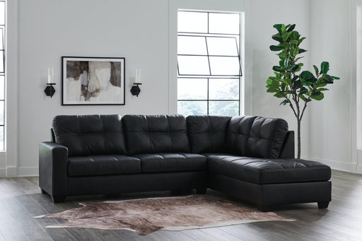 Barlin Mills Sectional with Chaise - Home Furniture And More (Brentwood, MD)