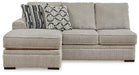 Calnita Sectional with Chaise - Home Furniture And More (Brentwood, MD)