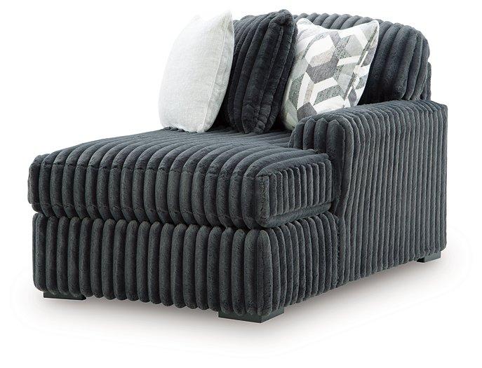 Midnight-Madness Sectional Sofa with Chaise - Home Furniture And More (Brentwood, MD)